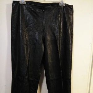 Cool & Chip Lined leather pants